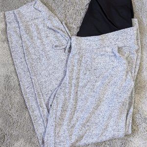 Gray a:glow Maternity Jogger Sweatpants Size Large (though pants say Medium)
